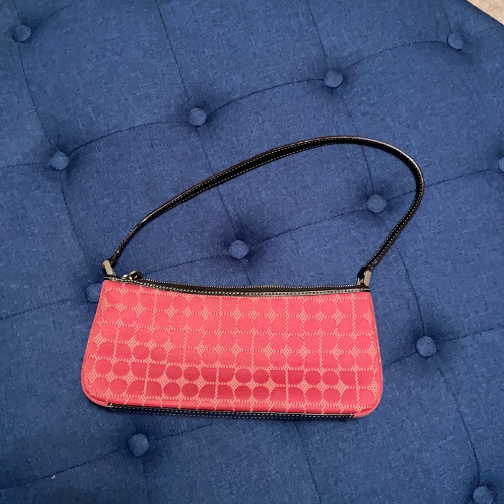 EUC Kate Spade Noel print shoulder bag